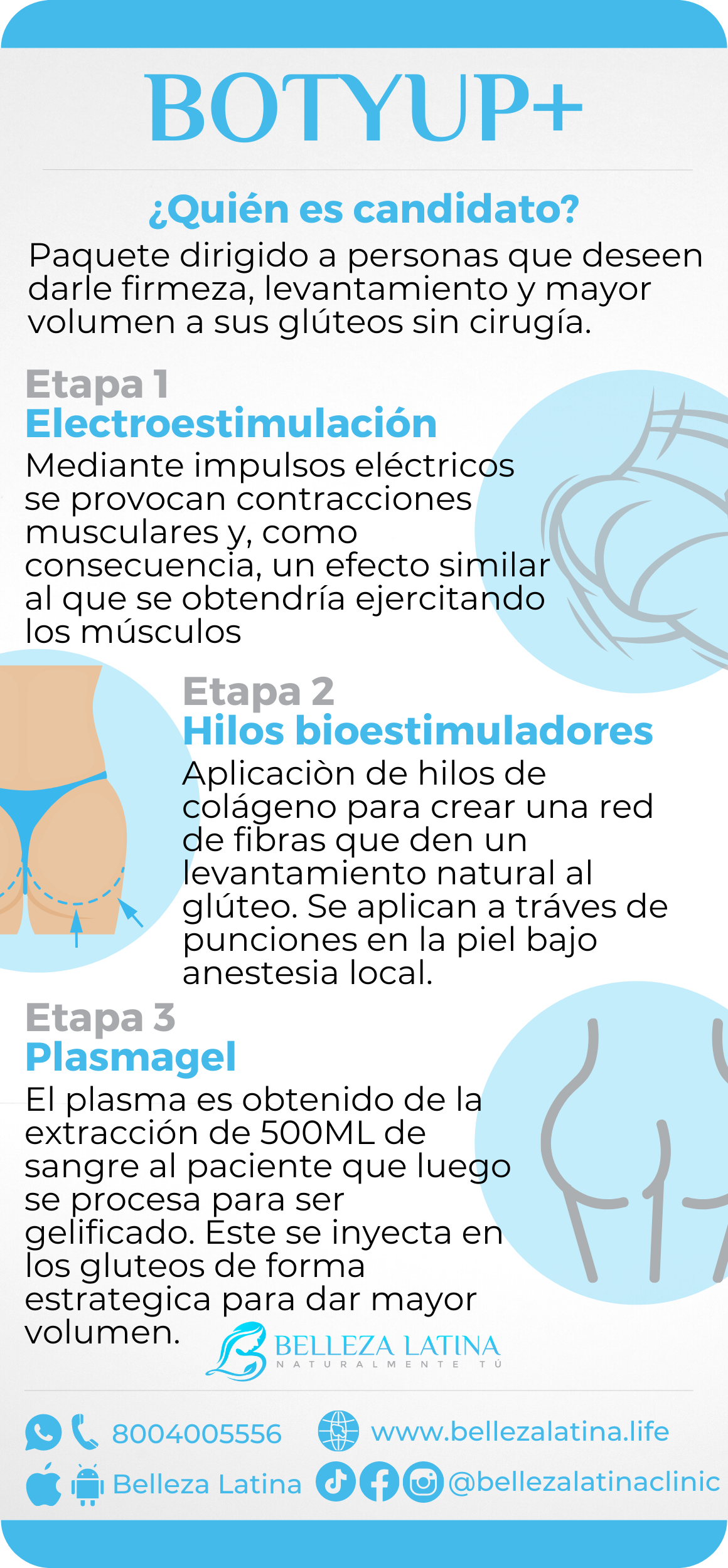 Conoce los efectos del paso del tiempo en los glúteos. - Medyglobal